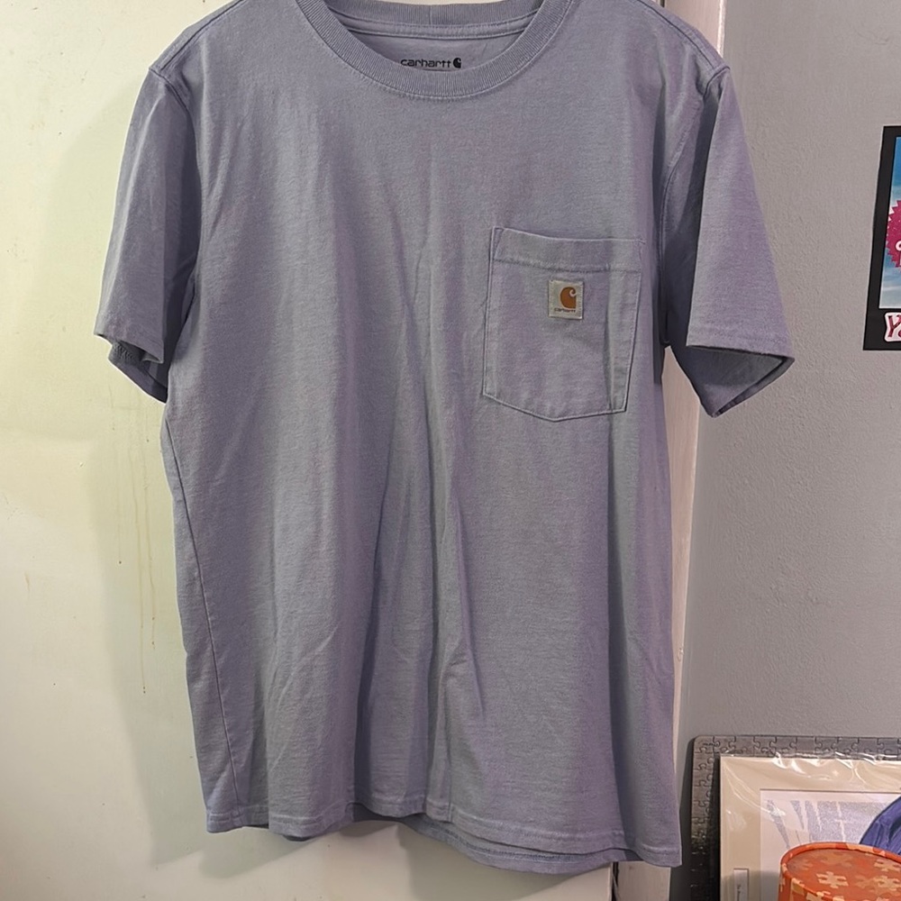 Carhartt Gray Short Sleeve Tee Classic Fit